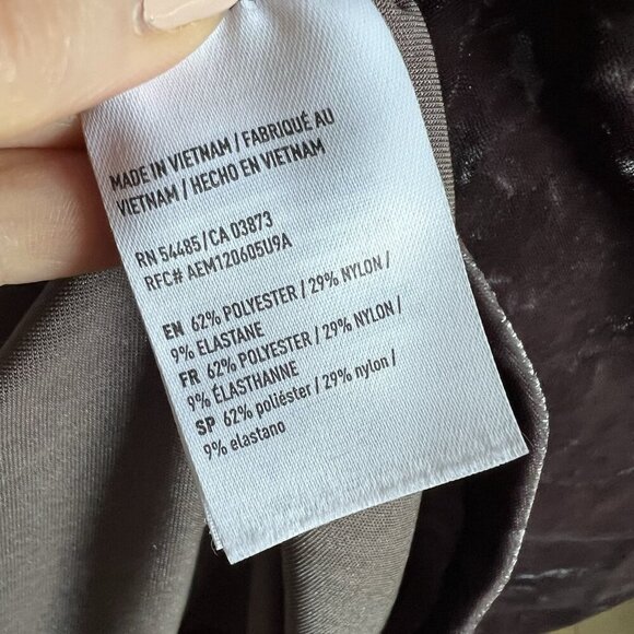 American Eagle Size Small Off Shoulder Crushed Velvet Fit & Flare Mini Dress - Picture 5 of 8